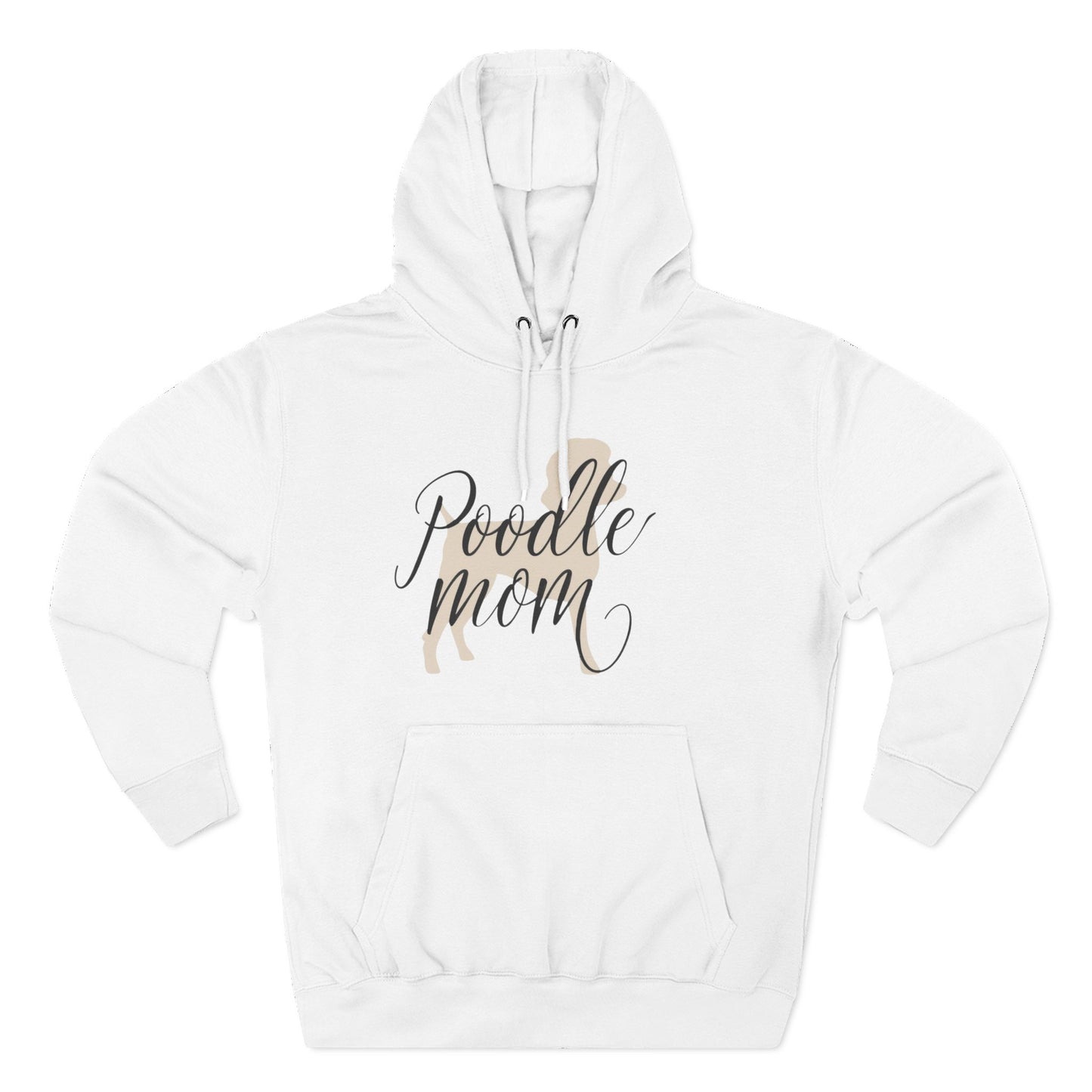 Poodle Mom Cozy Fleece Hoodie