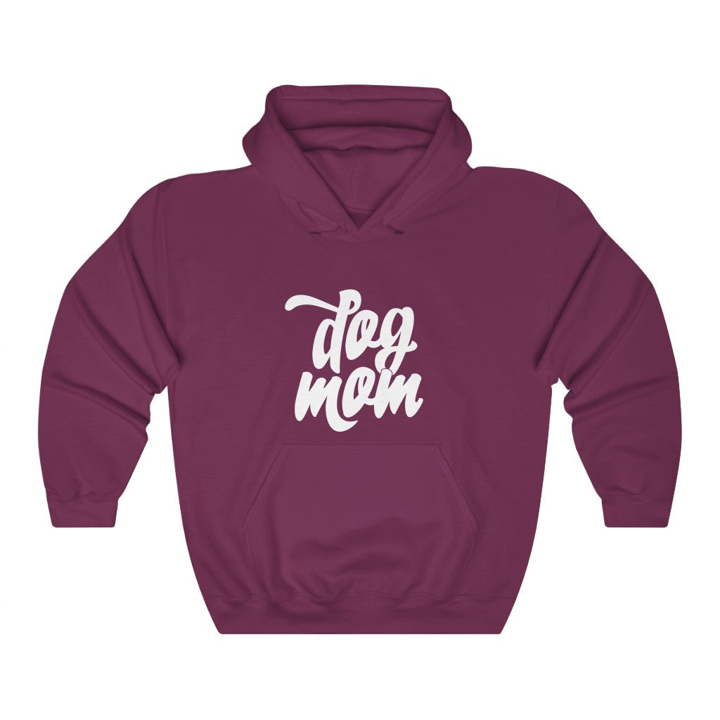 Dog Mom Heavy Blend™ Hooded Sweatshirt - Happy Tails