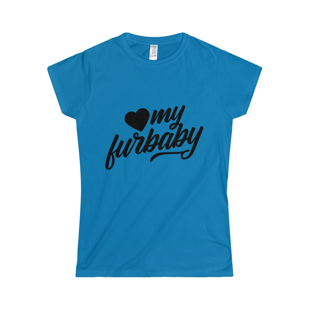 Love My Furbaby Softstyle Women's T-Shirt - Happy Tails