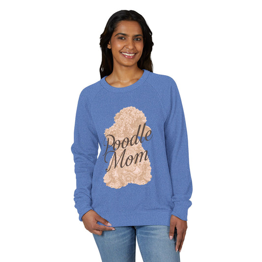 Poodle Mom Cozy Crewneck Sweatshirt - Happy Tails