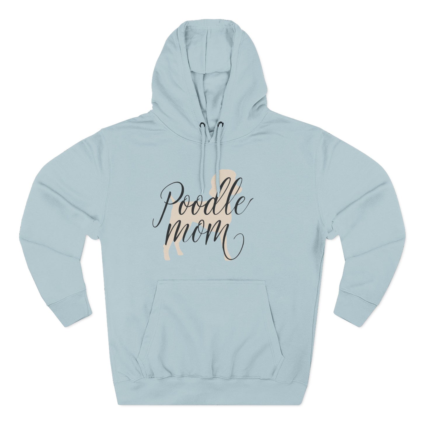 Poodle Mom Cozy Fleece Hoodie