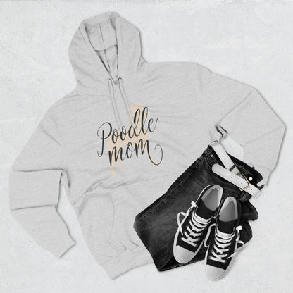 Poodle Mom Cozy Fleece Hoodie
