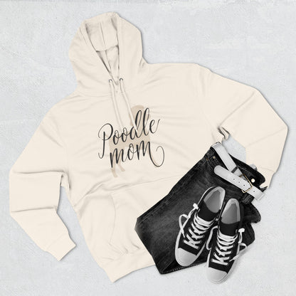 Poodle Mom Cozy Fleece Hoodie