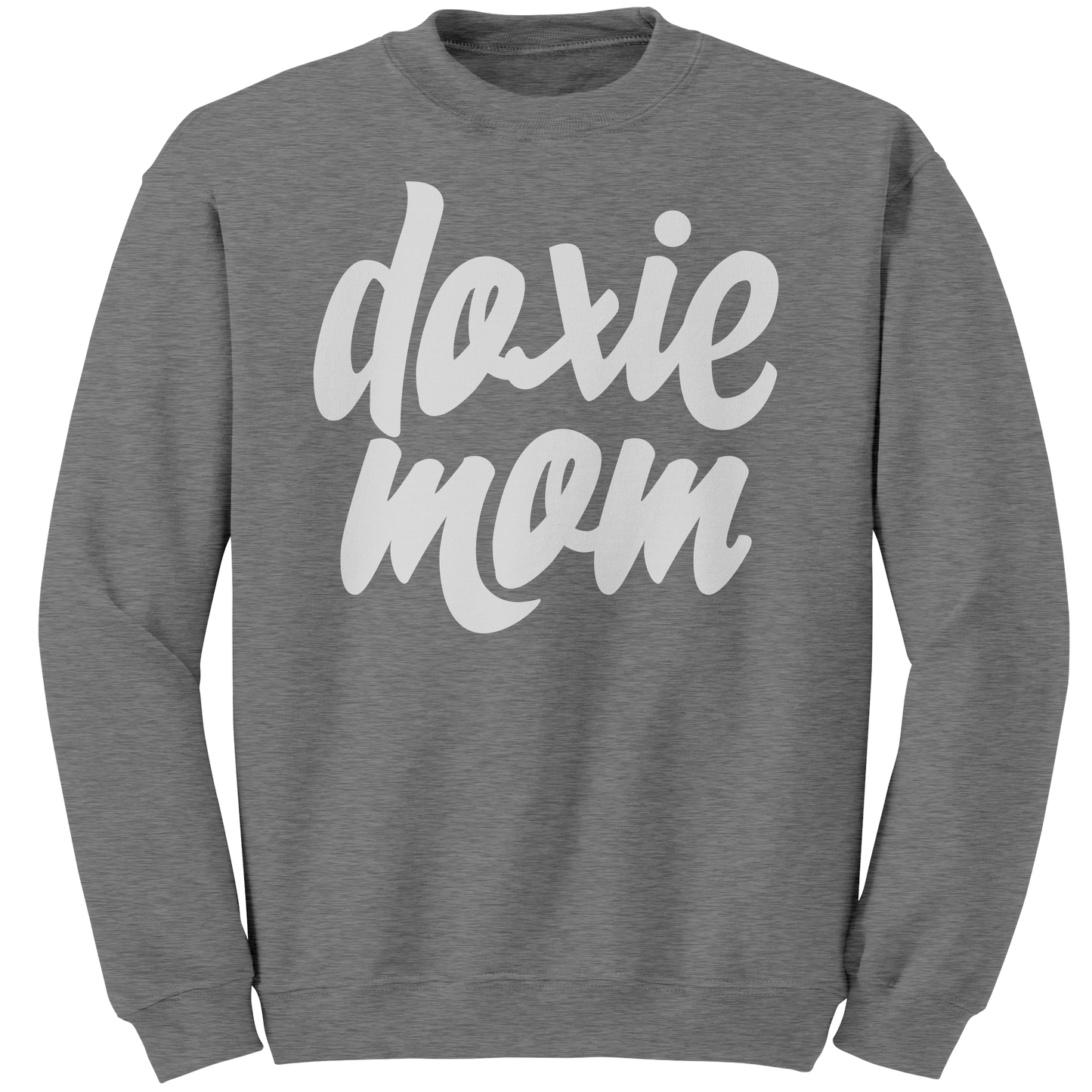 Doxie_Mom_Crewneck_Sweatshirt_Graphite_Heather_Mockup.png