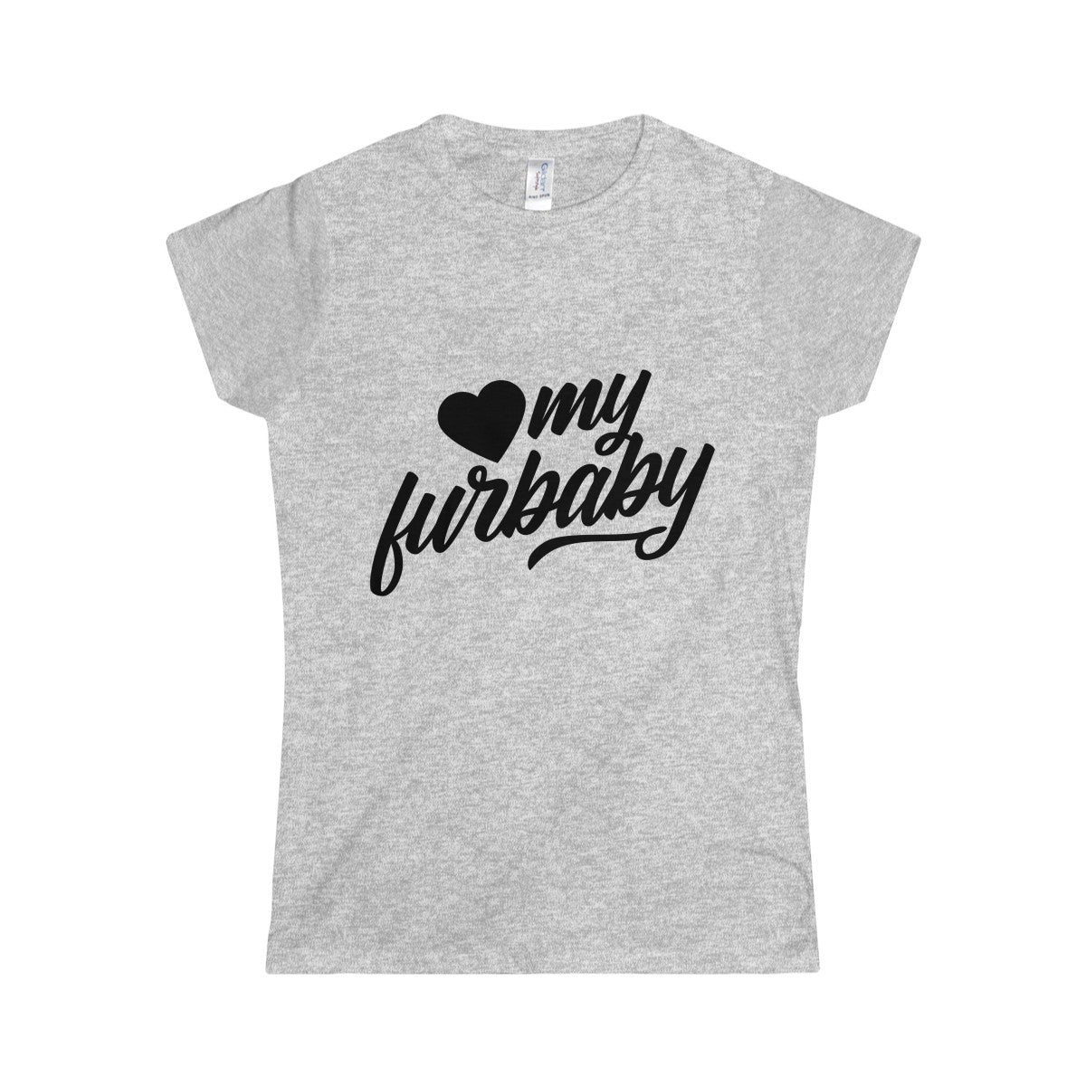 Love My Furbaby Softstyle Women's T-Shirt - Happy Tails