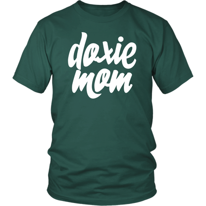Doxie Mom Cotton T-Shirt for Dachshund Lovers - Happy Tails