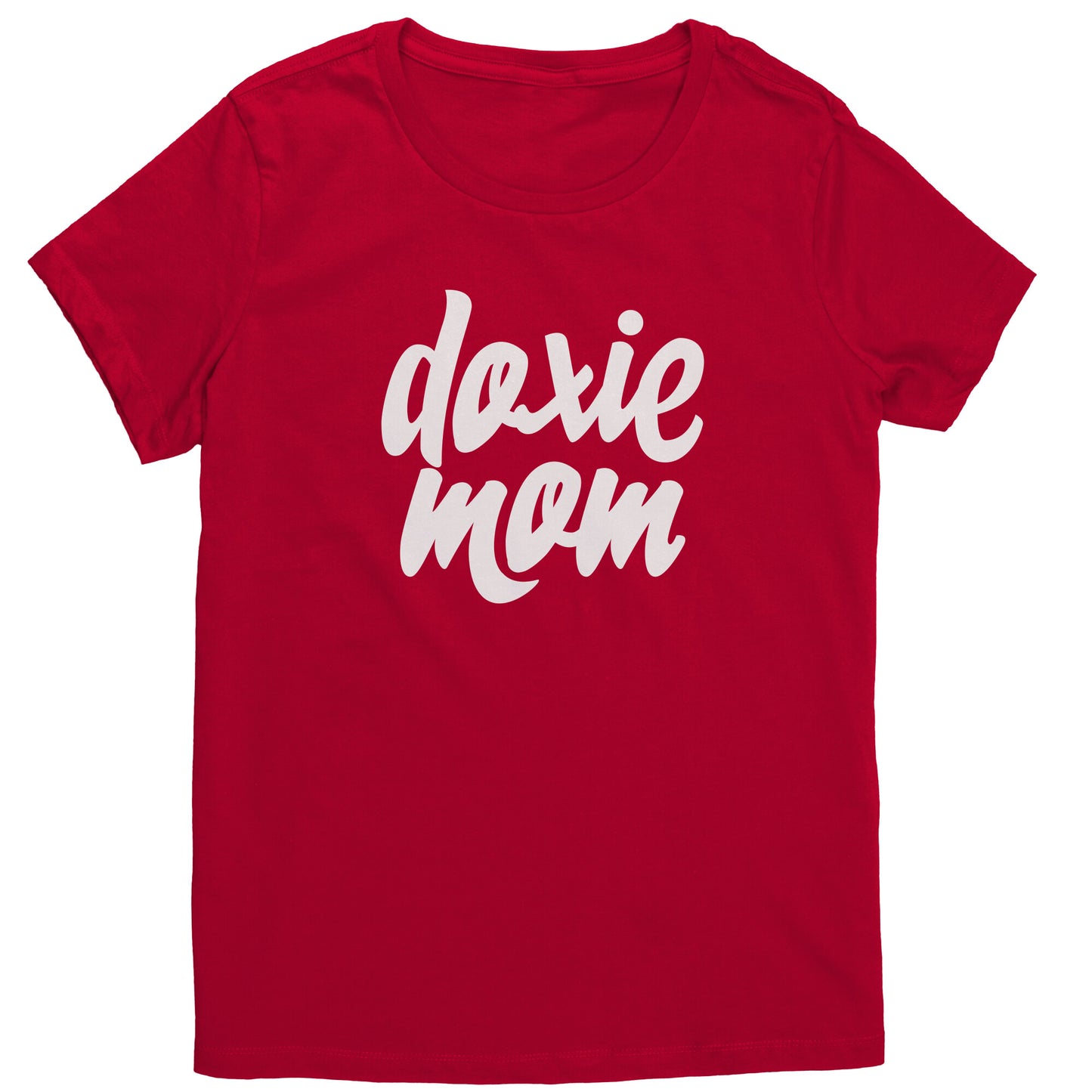 Doxie Mom Cotton T-Shirt for Dachshund Lovers - Happy Tails