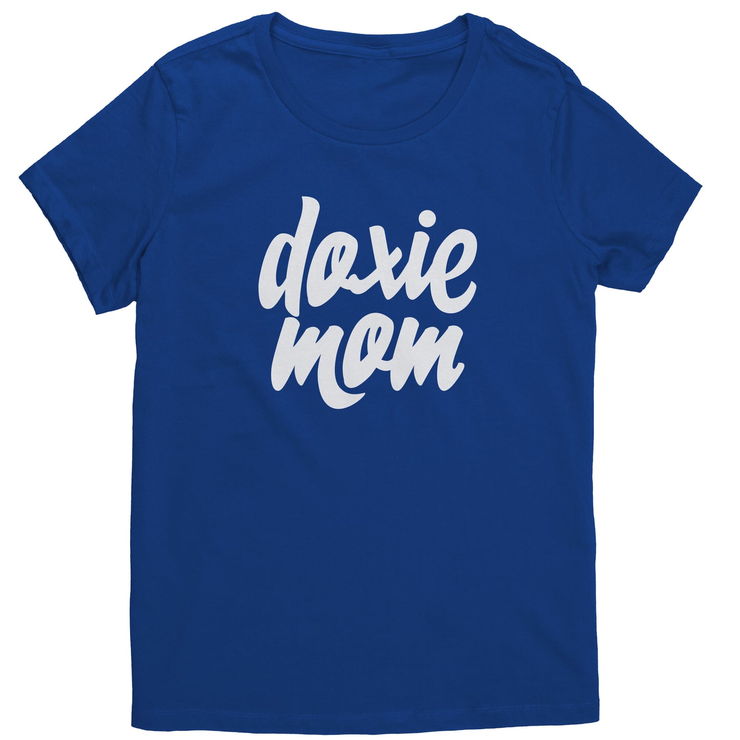 Doxie Mom Cotton T-Shirt for Dachshund Lovers - Happy Tails