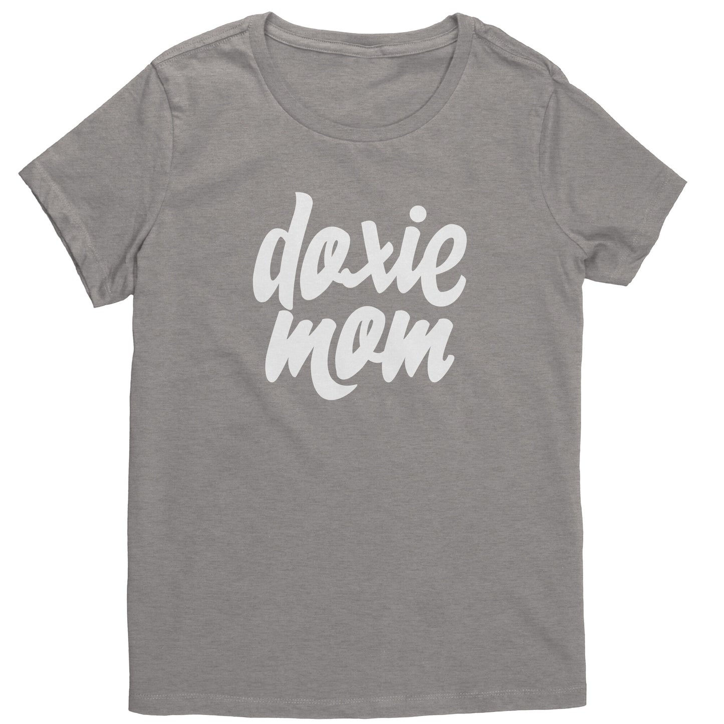 Doxie Mom Cotton T-Shirt for Dachshund Lovers - Happy Tails