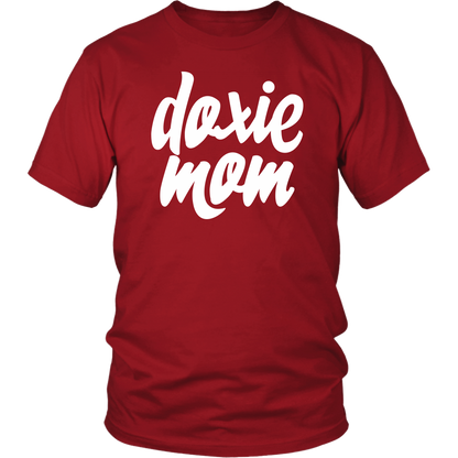 Doxie Mom Cotton T-Shirt for Dachshund Lovers - Happy Tails