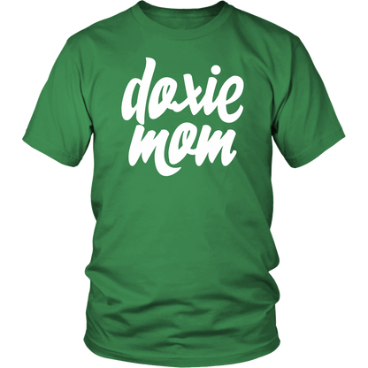 Doxie Mom Cotton T-Shirt for Dachshund Lovers - Happy Tails